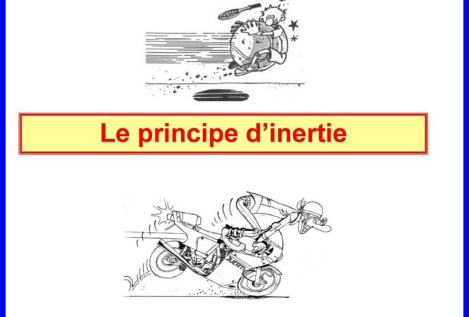 cours et exercices le principe d'inertie tc