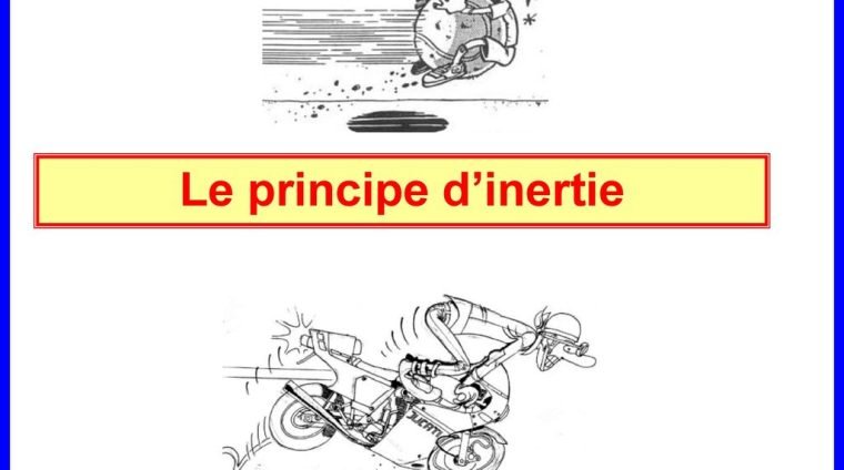 cours et exercices le principe d'inertie tc