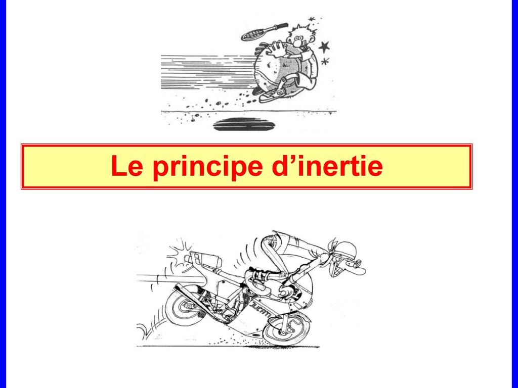 cours et exercices le principe d'inertie tc