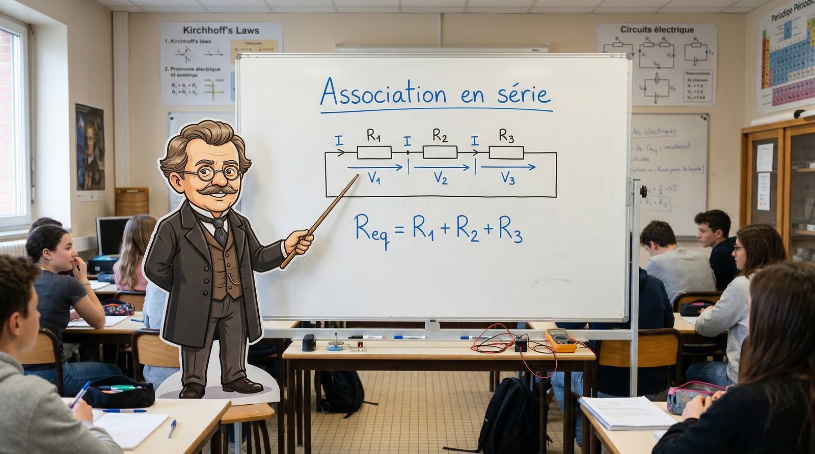 Association en série Tronc Commun avec résistance équivalente