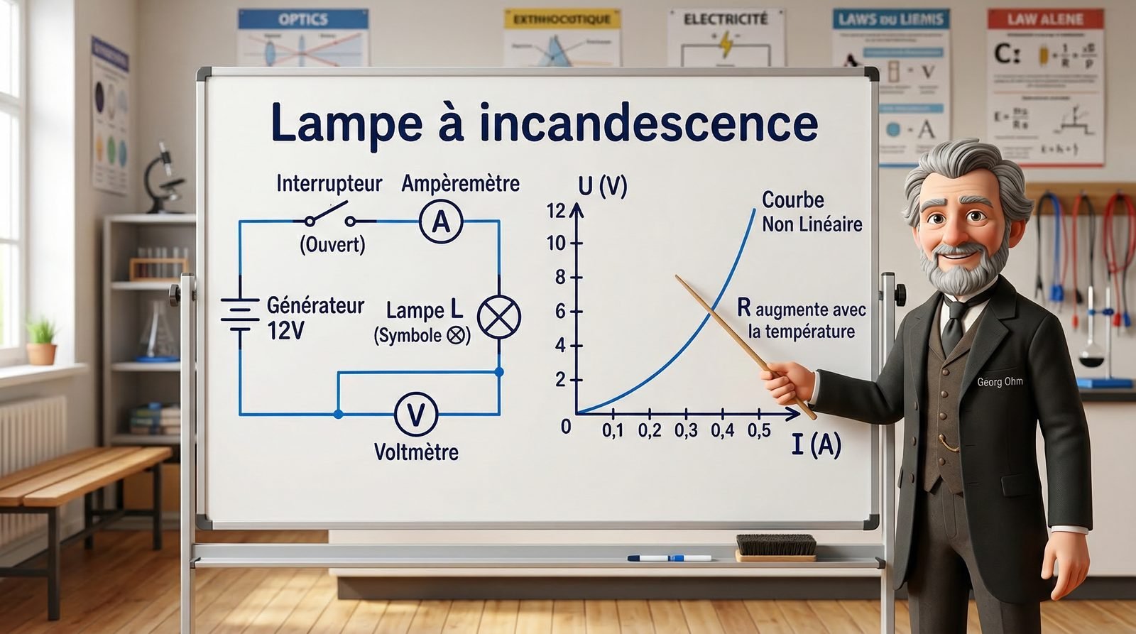 Lampe à incandescence Tronc Commun