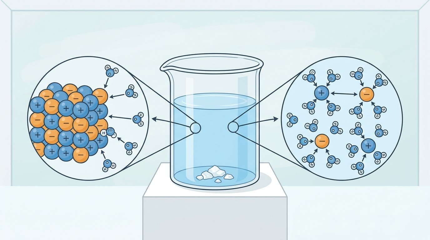 Image à la une : La concentration et les solutions électrolytiques
