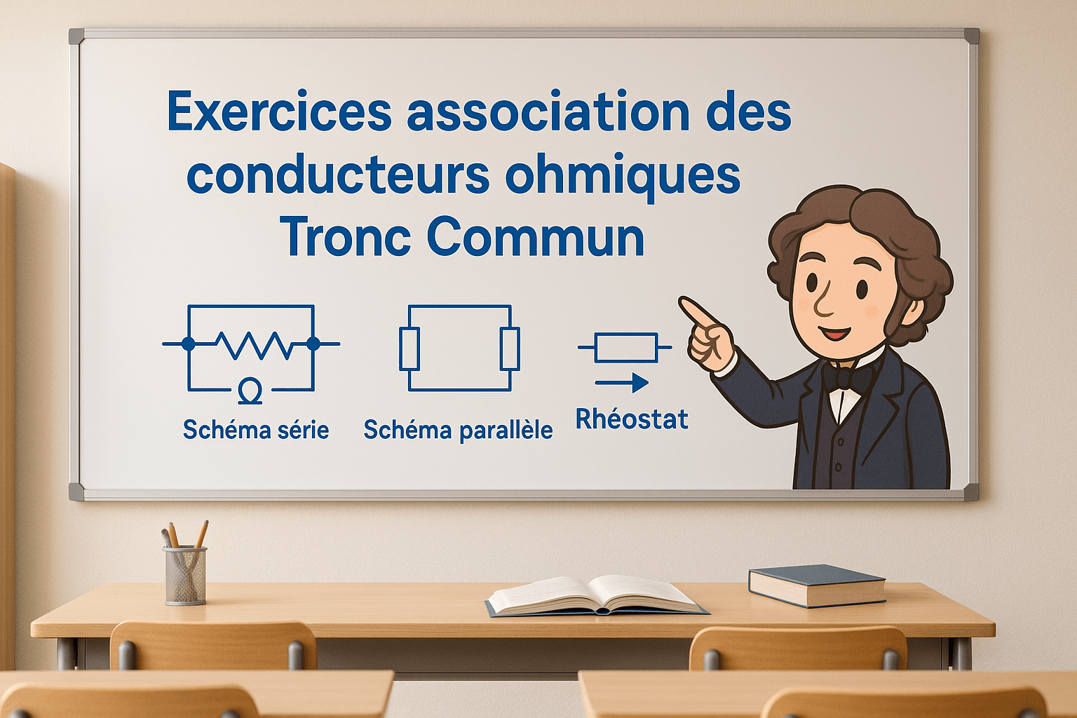 Exercices association des conducteurs ohmiques Tronc Commun