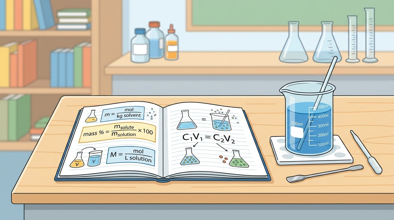 Image à la une : Exercices sur la concentration et les solutions électrolytiques