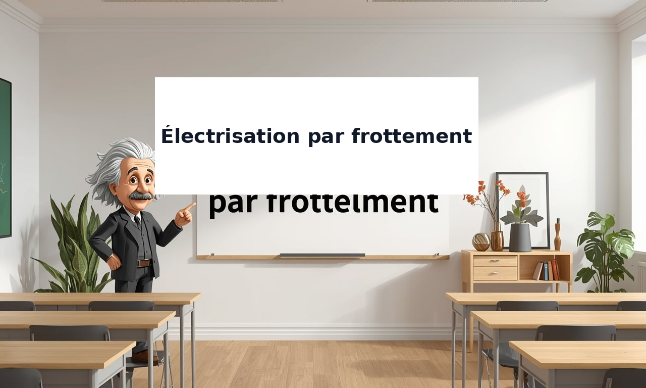 Électrisation par frottement