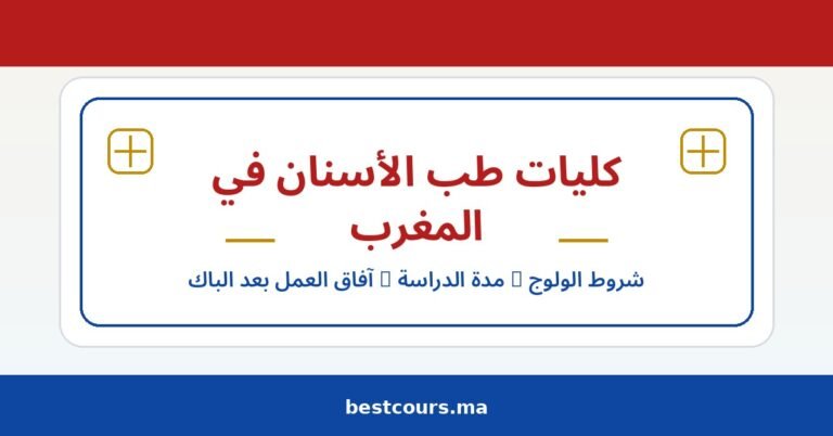 الصورة البارزة لمقال كليات طب الأسنان في المغرب