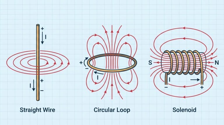 Image à la une : Le champ magnétique créé par un courant