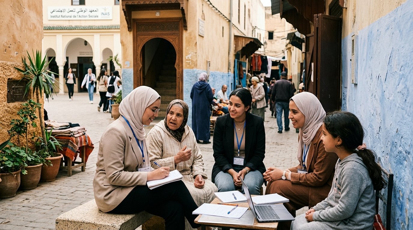 المعهد الوطني للعمل الاجتماعي - صورة توضيحية للتوجيه بعد الباك