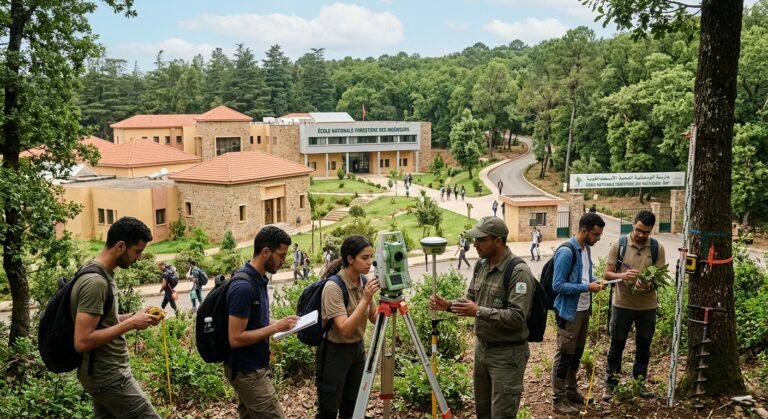 المدرسة الوطنية الغابوية للمهندسين بعد الباك - صورة أصلية توضيحية لمسار الدراسة والتكوين
