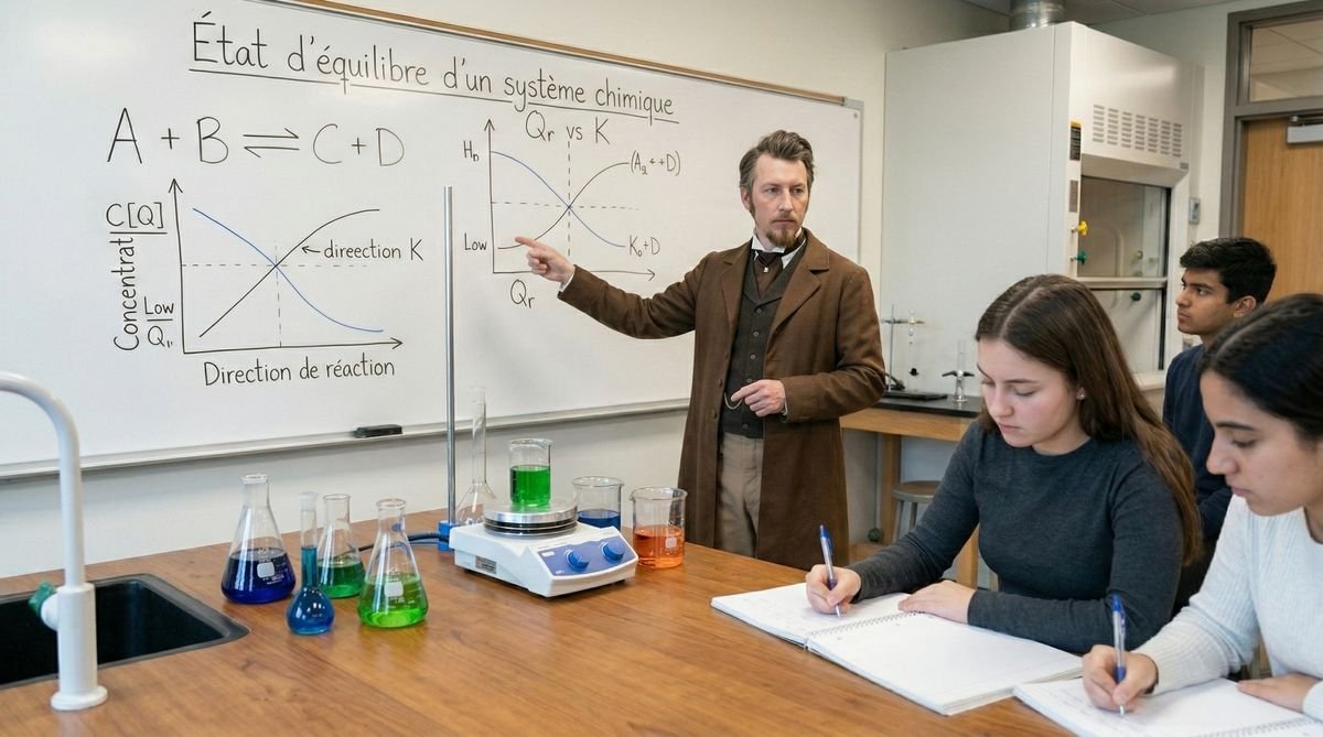 État d'équilibre d'un système chimique 2ème Bac