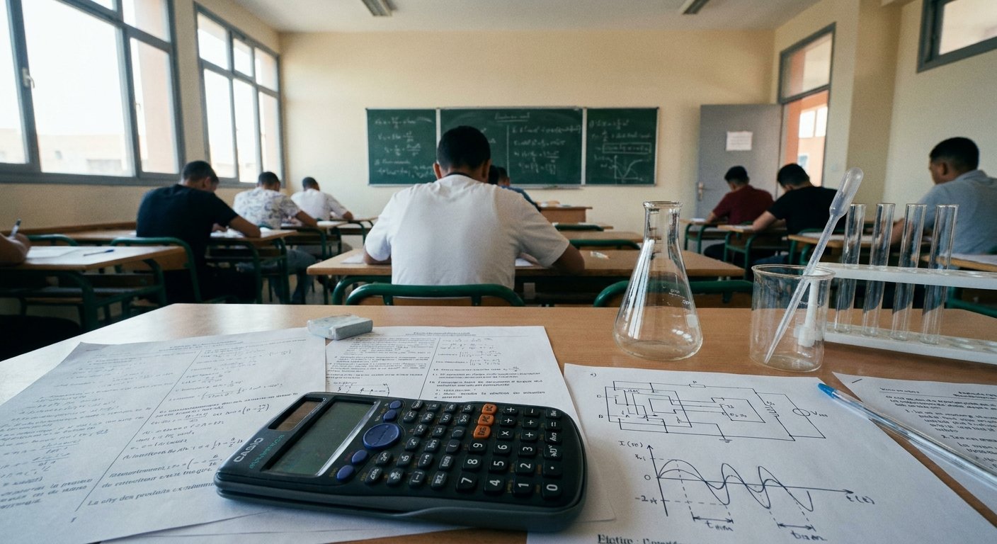 Examen national Physique-Chimie 2010 Sciences Mathématiques - sujet et corrigé