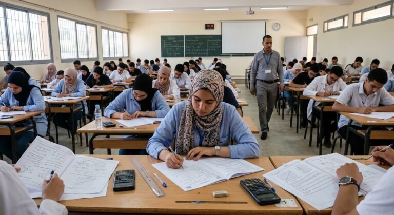Examen National Physique-Chimie 2014 (2bac sciences physique et 2bac pc) - contexte réel d examen