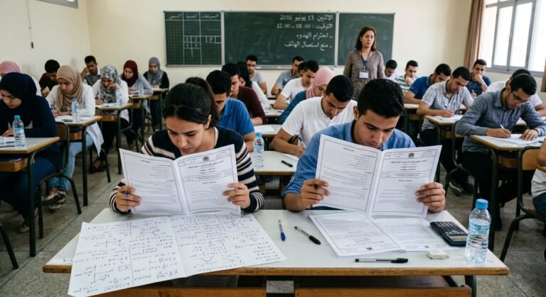Examen National Physique-Chimie 2016 (2bac sciences physique et 2bac pc) Sujets à Télécharger + Correction - contexte réaliste d'épreuve