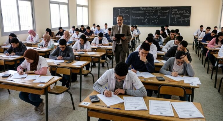 Examen national Physique-Chimie 2019 SM en salle d'examen