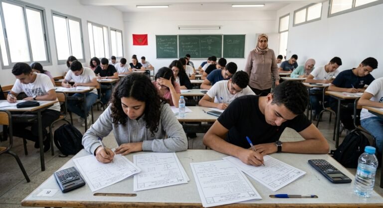 Examen national Physique-Chimie 2020 SM SM image salle d'examen