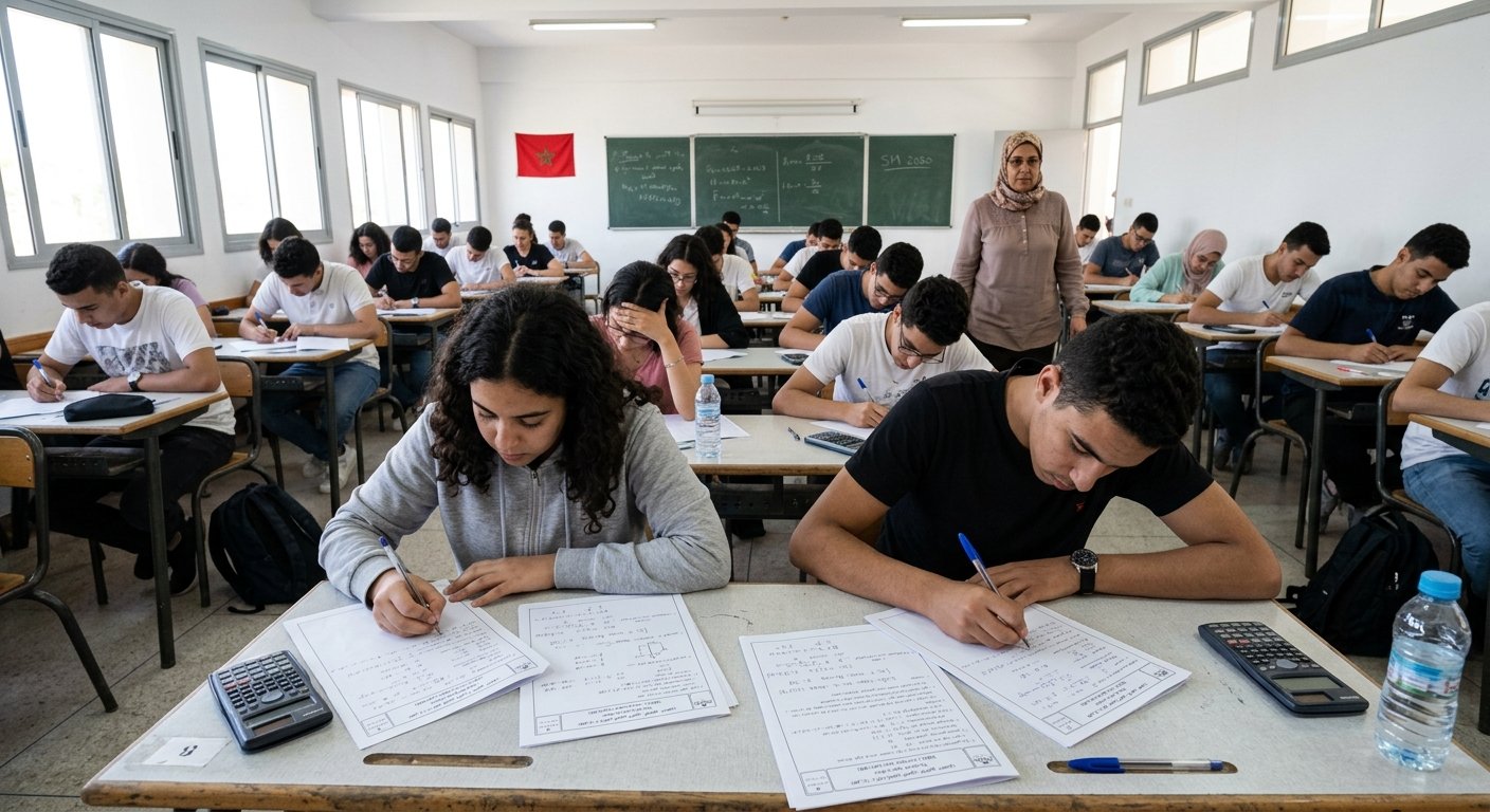 Examen national Physique-Chimie 2020 SM SM image salle d'examen
