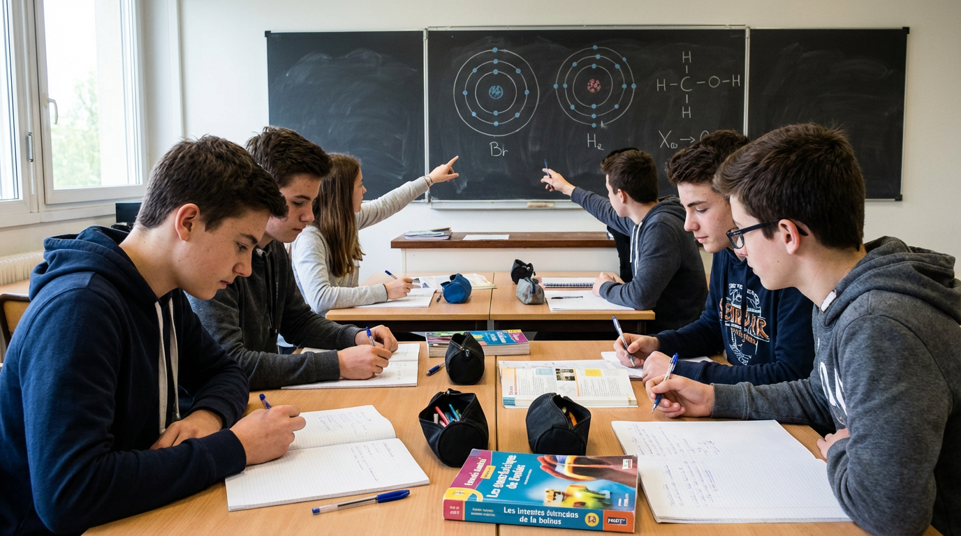 Exercices Le modèle de l’atome – Tronc Commun - صورة بارزة أصلية