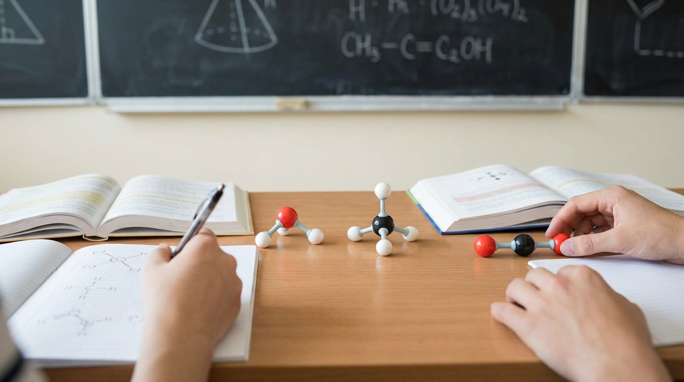La géométrie de quelques molécules – Cours Tronc Commun - صورة بارزة أصلية