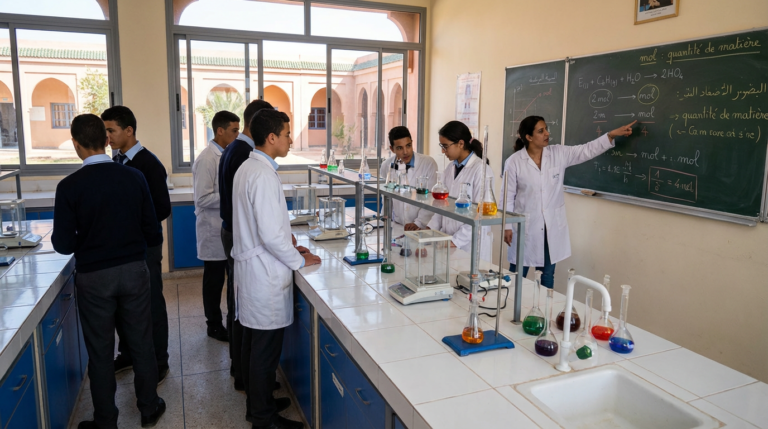 La mole, unité de quantité de matière : cours complet Tronc Commun - صورة بارزة أصلية