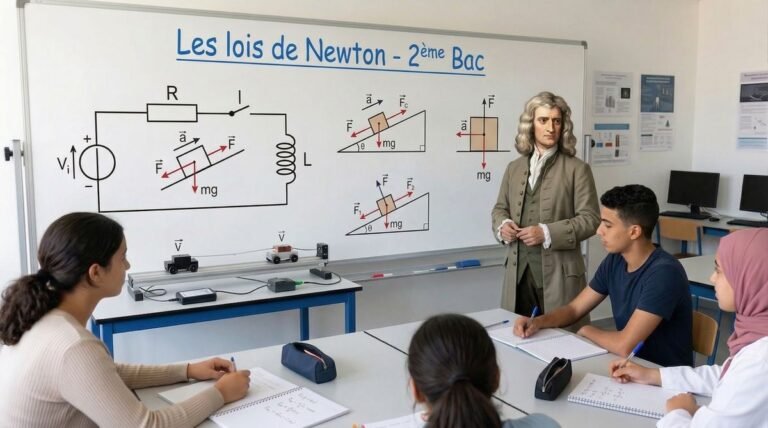 Les Lois De Newton 2ème Bac