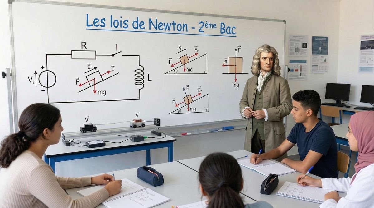 Les Lois De Newton 2ème Bac