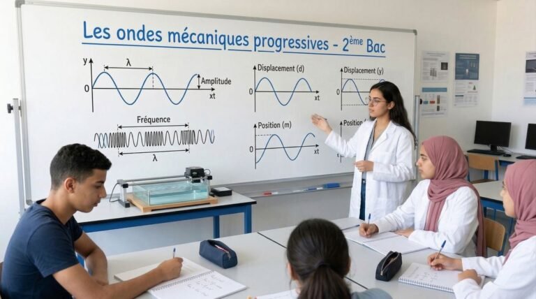 Les Ondes Mecanique Progressive 2ème Bac