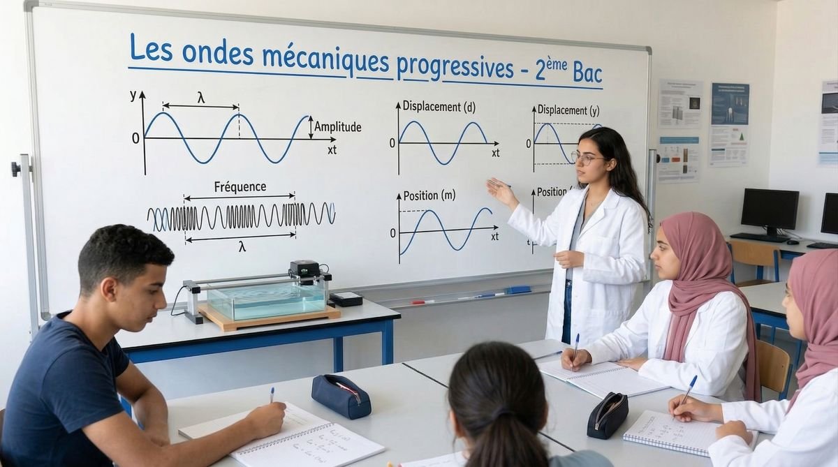 Les Ondes Mecanique Progressive 2ème Bac