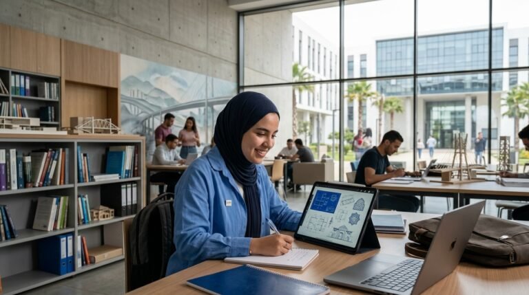 المدرسة الحسنية للأشغال العمومية - صورة توضيحية للتوجيه بعد الباك
