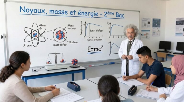 Noyaux Masse Et Energie 2ème Bac