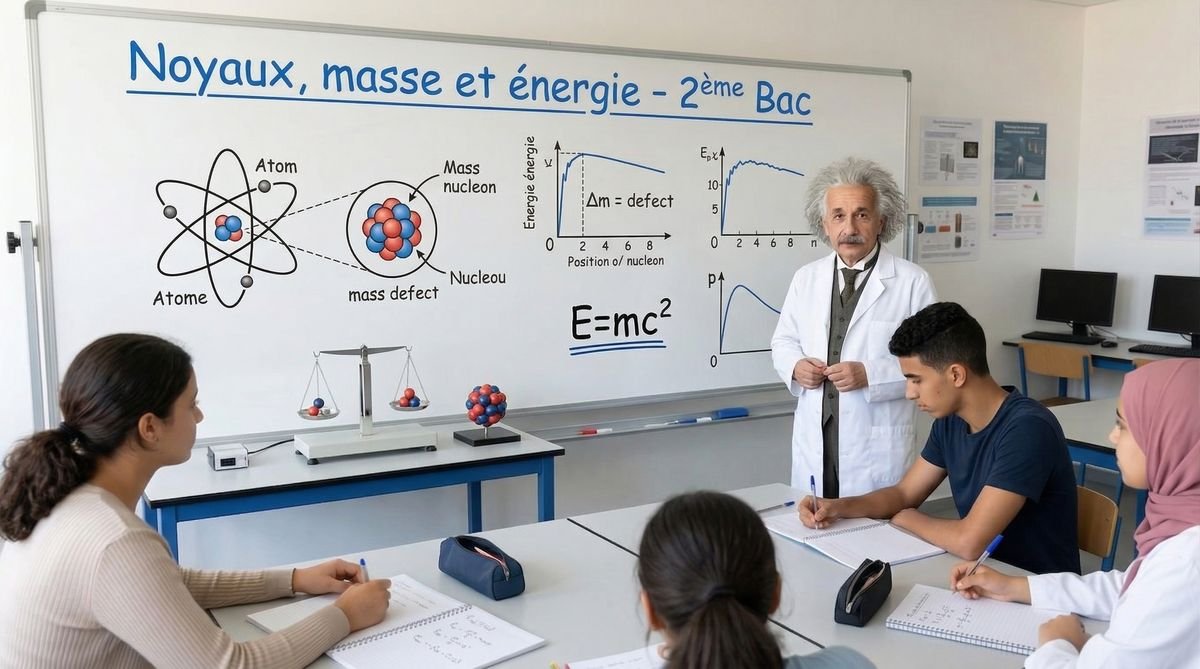 Noyaux Masse Et Energie 2ème Bac