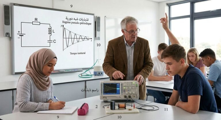 Oscillations libres d'un circuit RLC série 2ème Bac