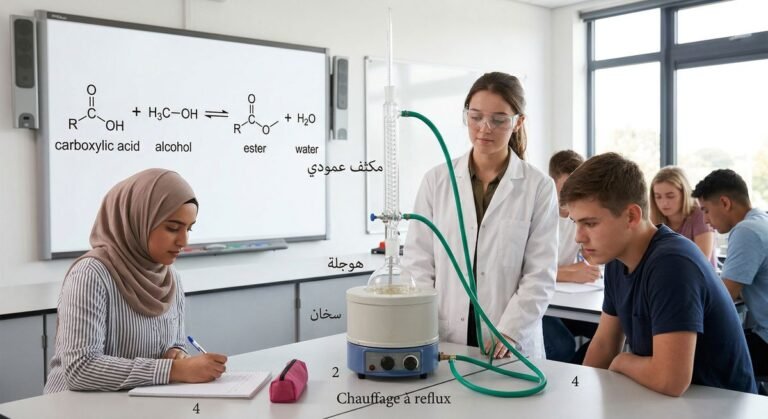 Réactions d'estérification et d'hydrolyse 2ème Bac