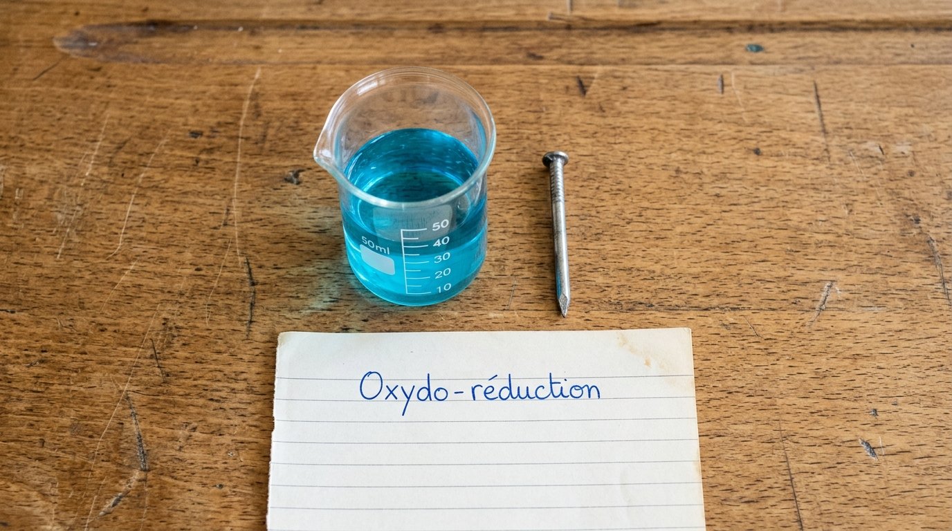 Les réactions d'oxydo-réduction 1ère Bac