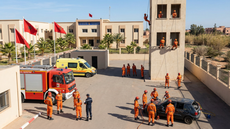المدرسة الوطنية للوقاية المدنية بعد الباك 2026: شروط الولوج، مراحل الانتقاء، مدة التكوين والآفاق المهنية - صورة بارزة أصلية
