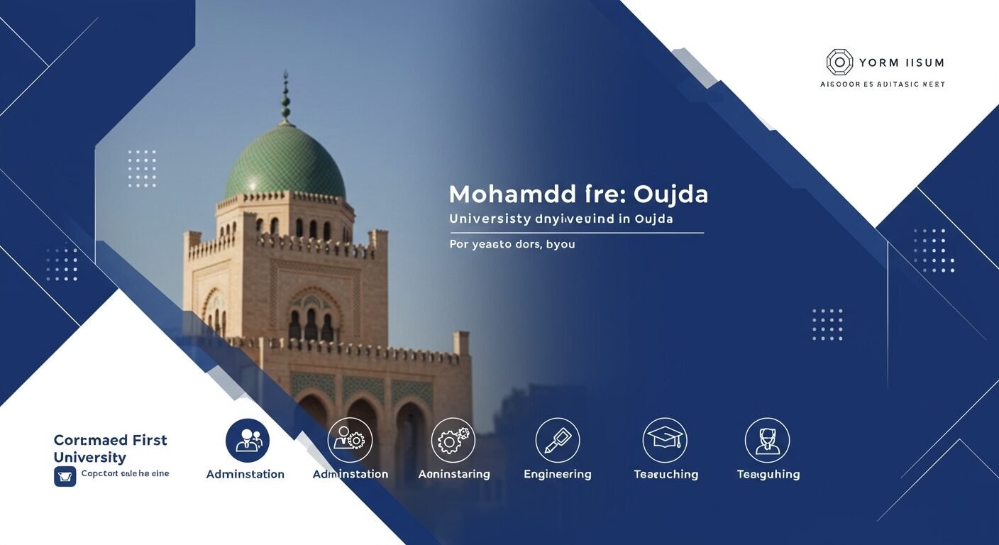 مباراة توظيف 31 منصب بجامعة محمد الأول بوجدة 2026