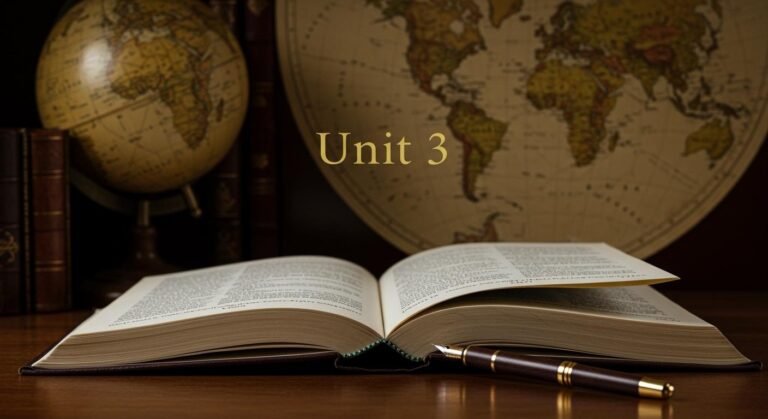 Unit 3 English 2Bac