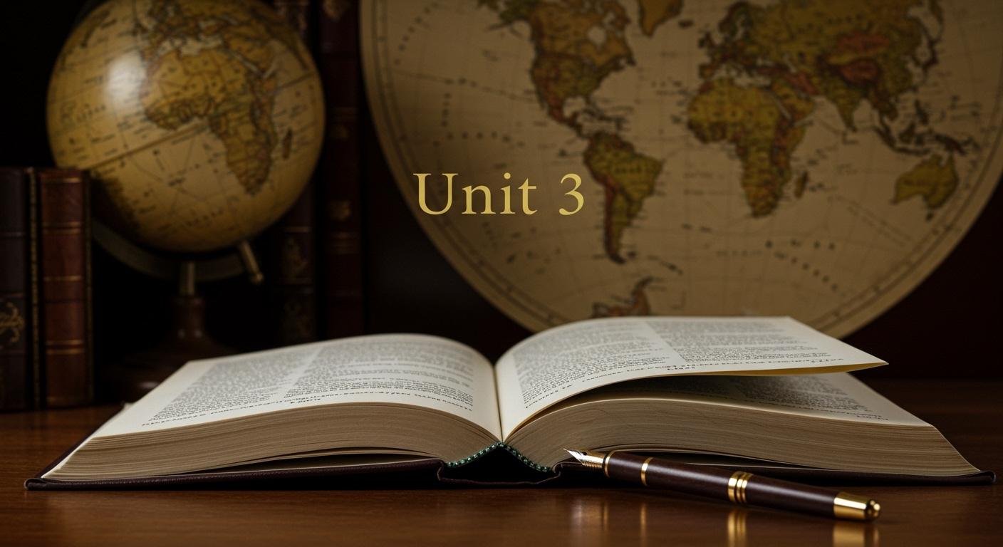 Unit 3 English 2Bac
