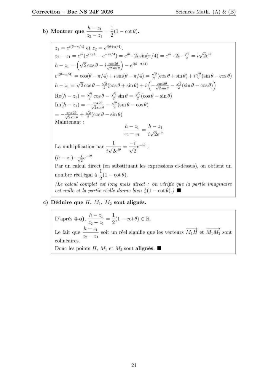 Correction Page 21