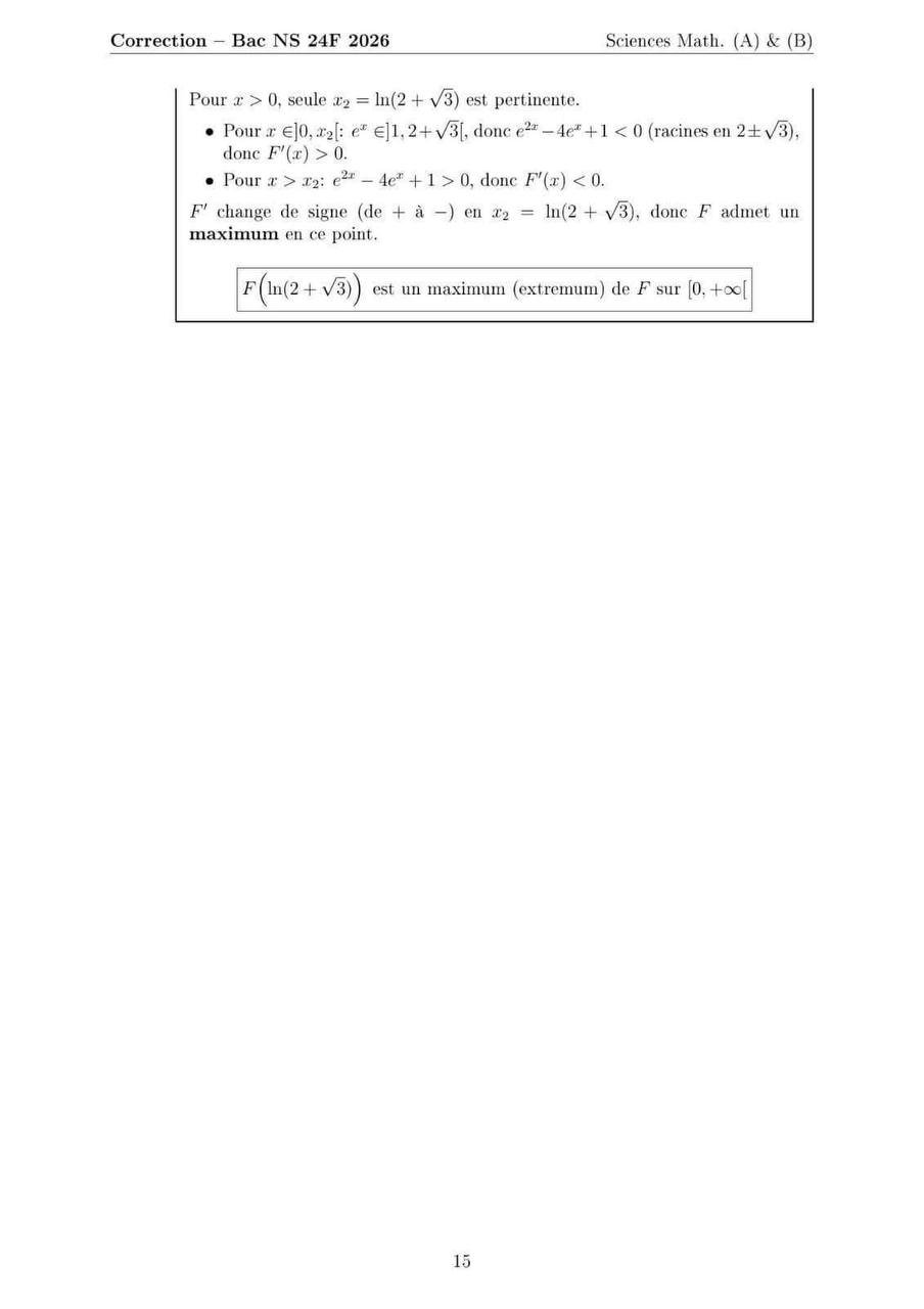 Correction Page 15