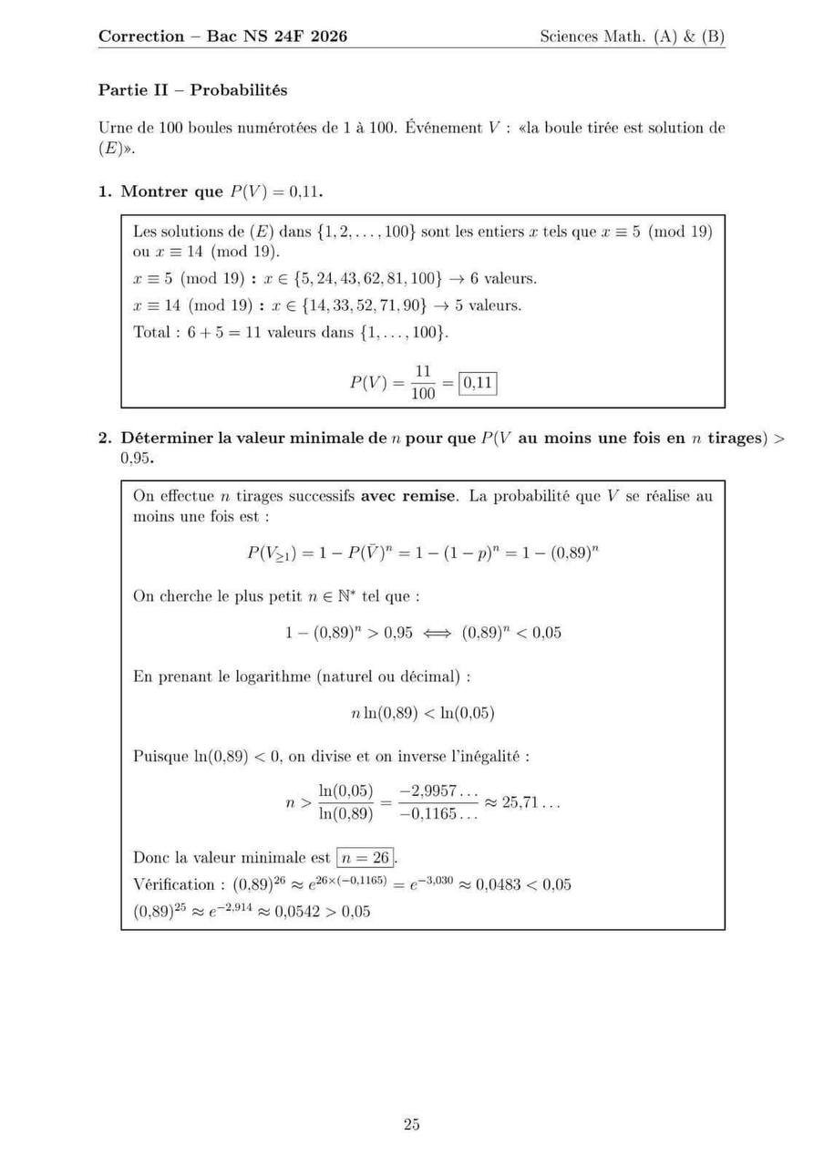 Correction Page 25