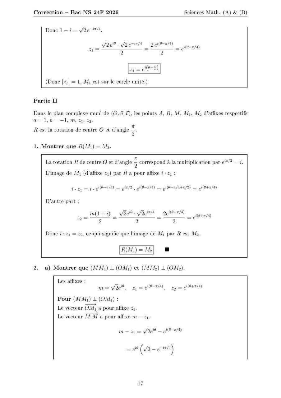 Correction Page 17