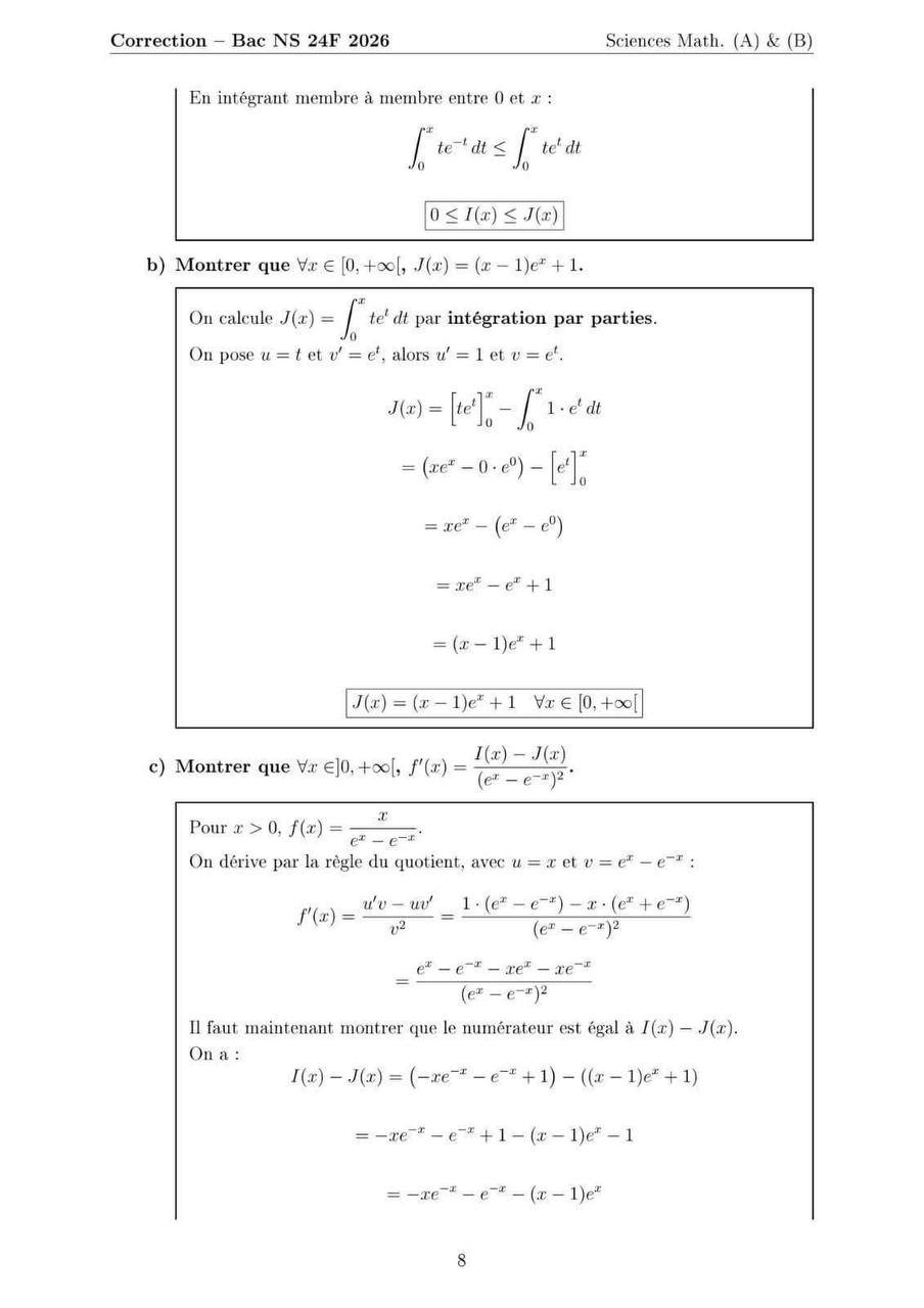 Correction Page 8