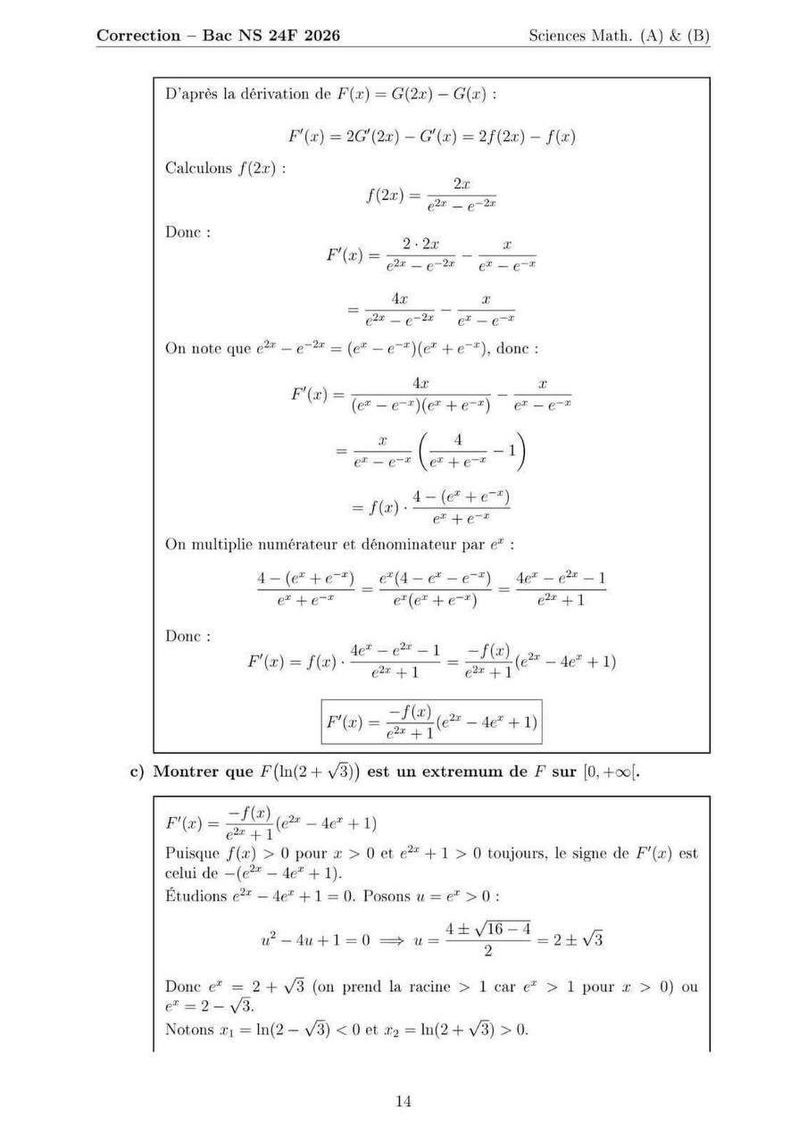 Correction Page 14