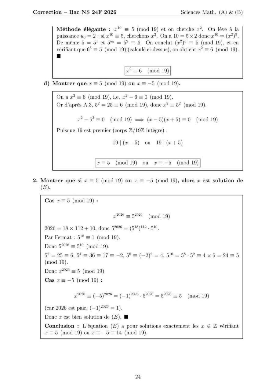 Correction Page 24