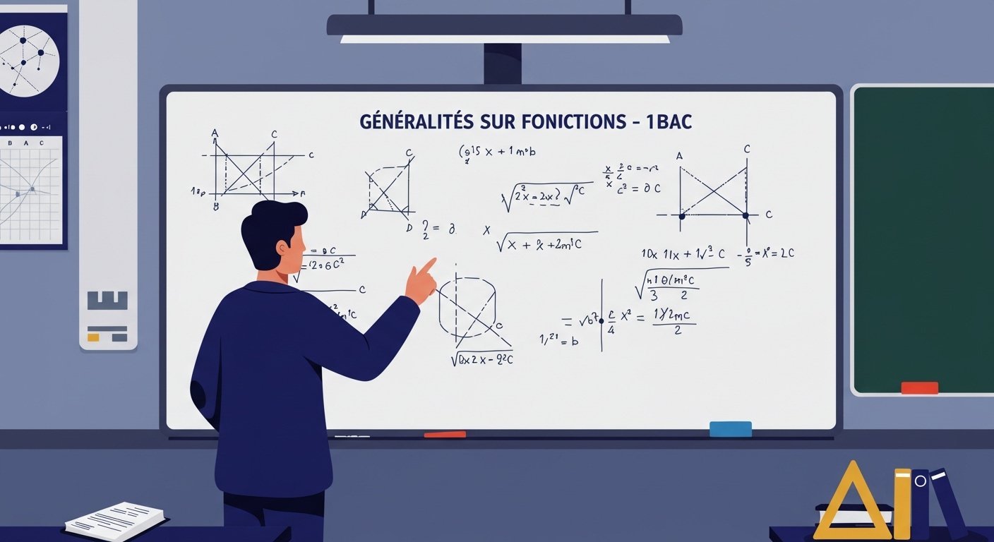 Généralités sur les fonctions - 1ère Bac Maths BIOF