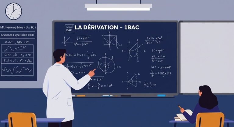 La dérivation - 1ère Bac Maths BIOF