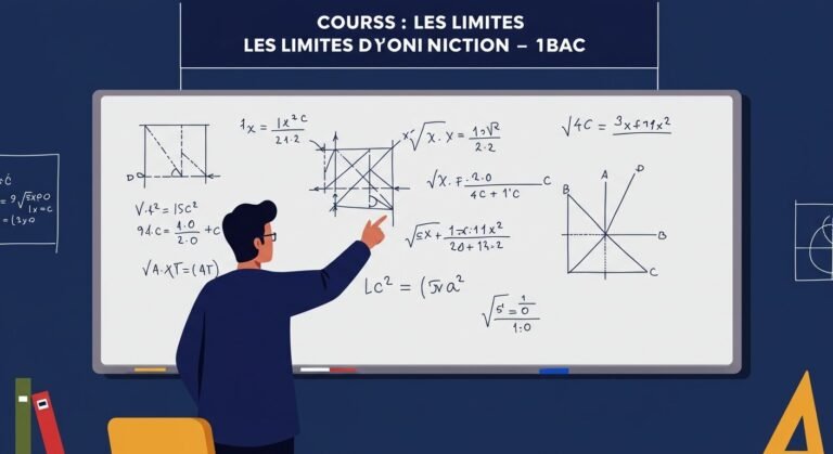 Cours Les limites d’une fonction - 1ère Bac Maths BIOF PDF