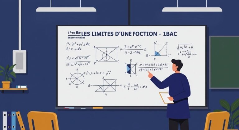 Les limites d’une fonction - 1ère Bac Maths BIOF