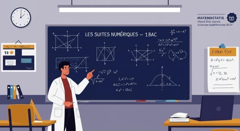 Les suites numériques - 1ère Bac Maths BIOF