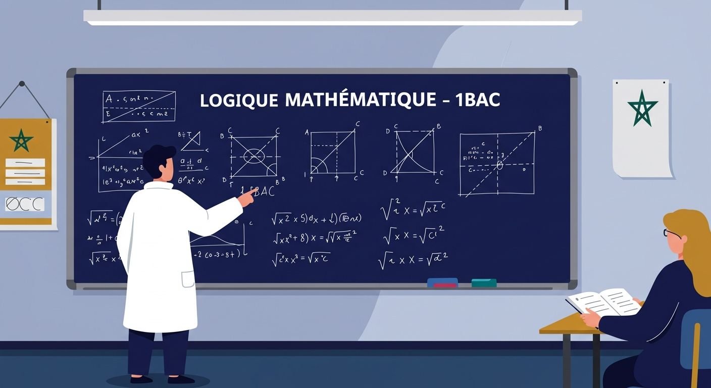 Logique mathématique - 1ère Bac Maths BIOF